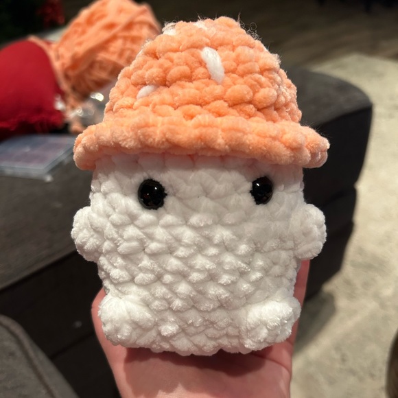 New Crochet Mushroom Boy - Picture 2 of 2